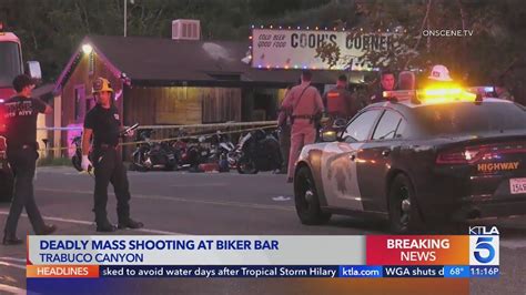 4 killed in shooting at famous Orange County biker bar; gunman among the dead